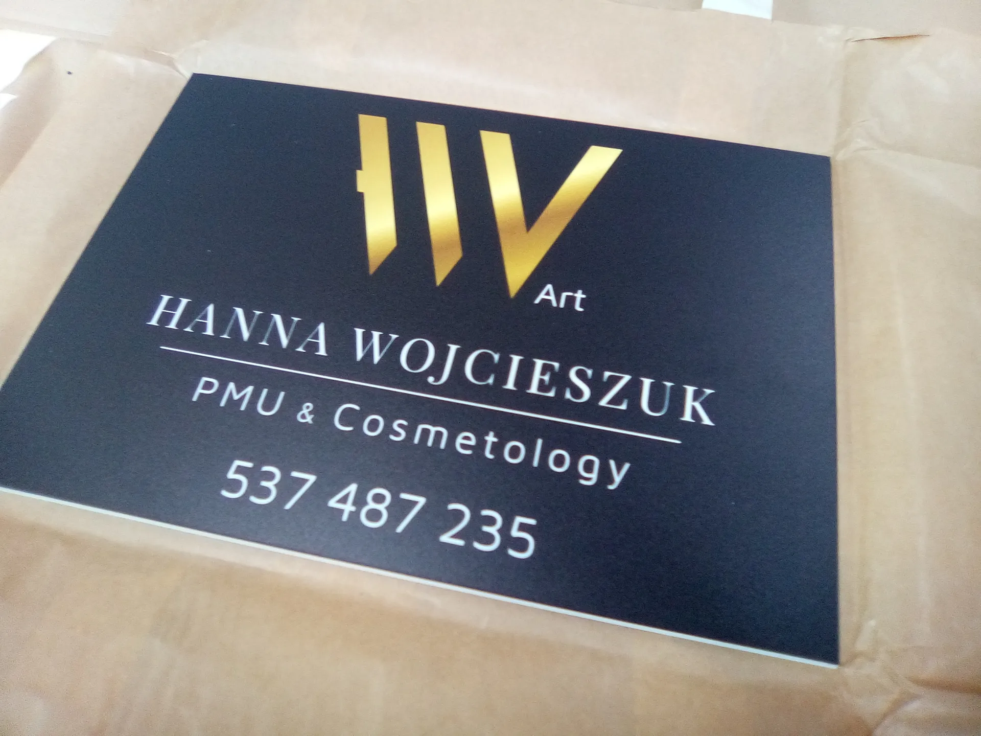 Tablice reklamowe dla HW Hanny Wojcieszuk