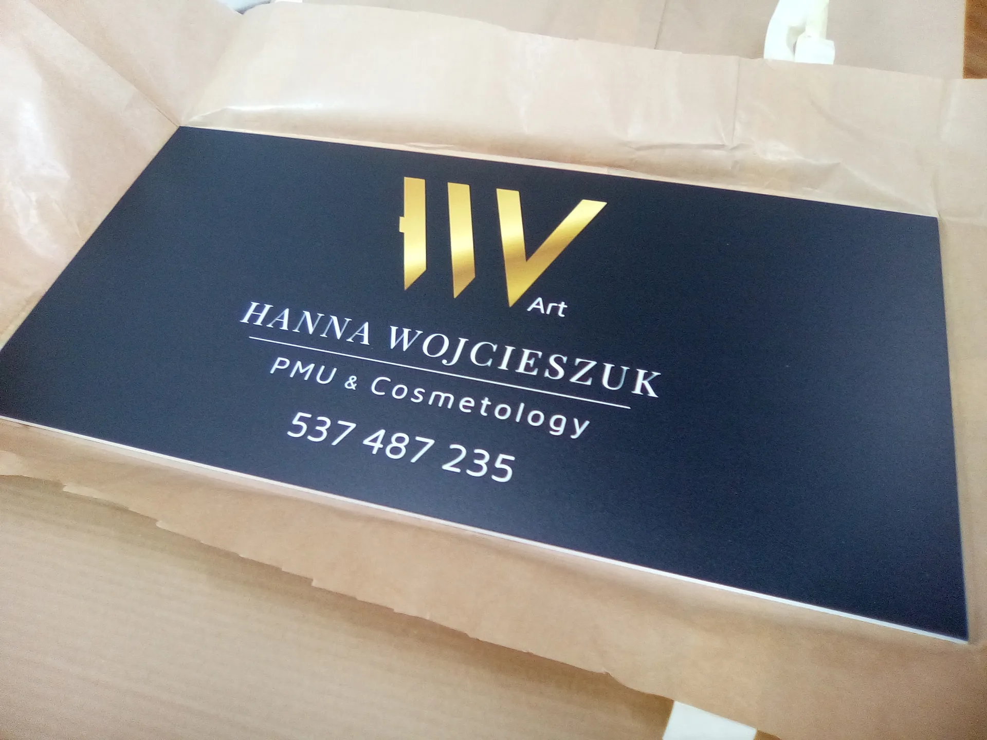 Tablice reklamowe dla HW Hanny Wojcieszuk