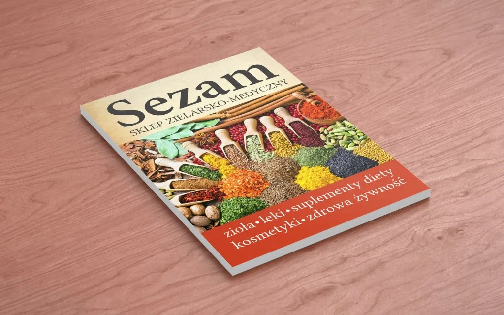 Najnowsza Realizacja! Ulotki dla Sezam – Sklepu zielarsko-medycznego