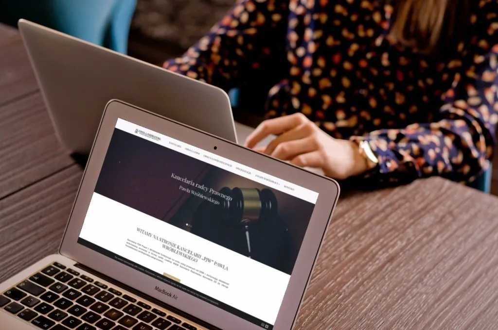 Strona internetowa dla PJW Kancelarii Radcy Prawnego