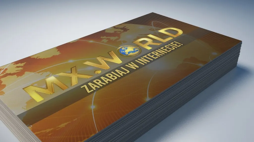 Wizytówki dla MX World
