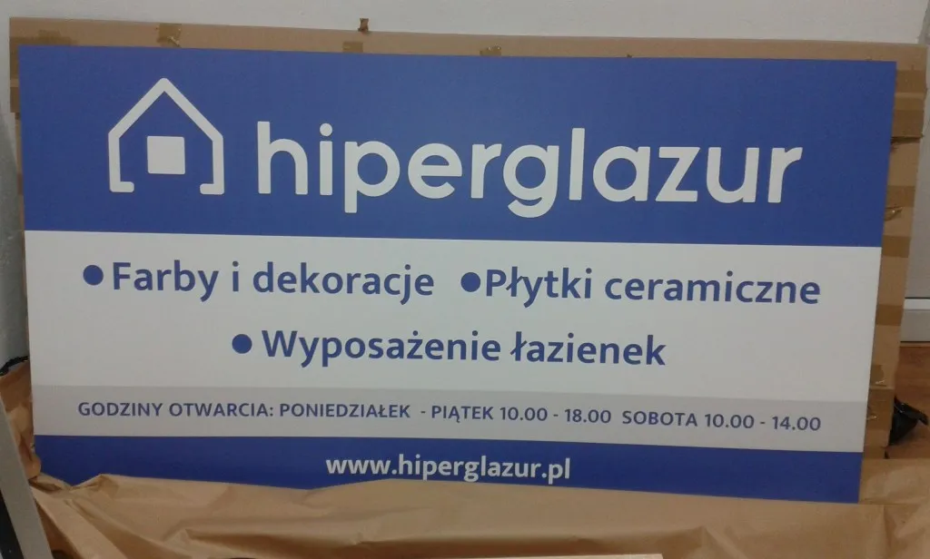 Tablice z nadrukiem