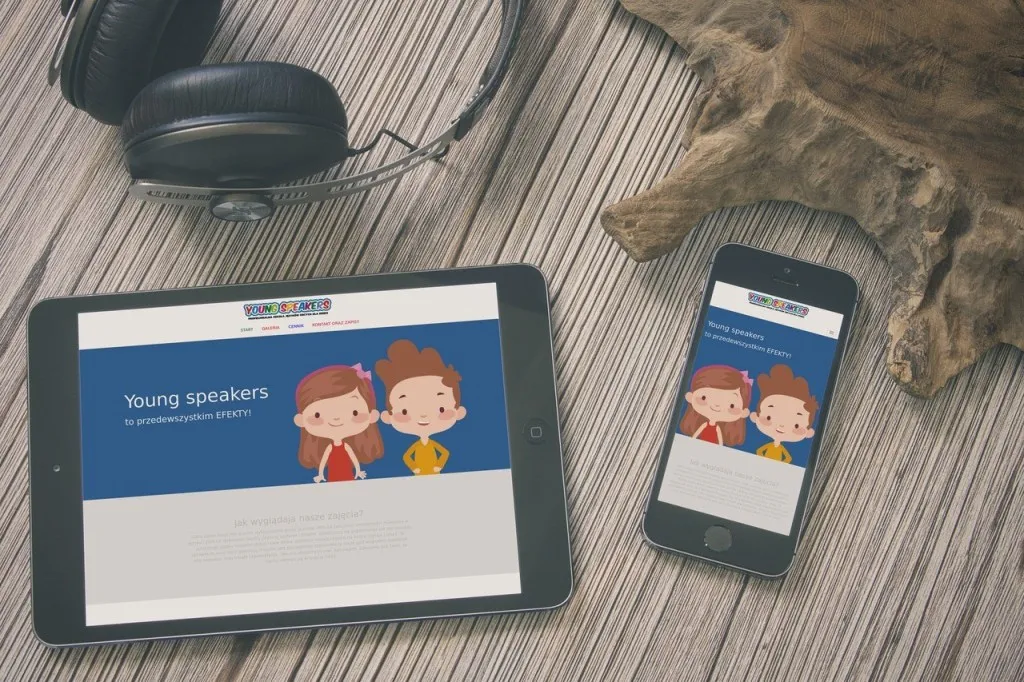 Strona internetowa dla YoungSpeakers!