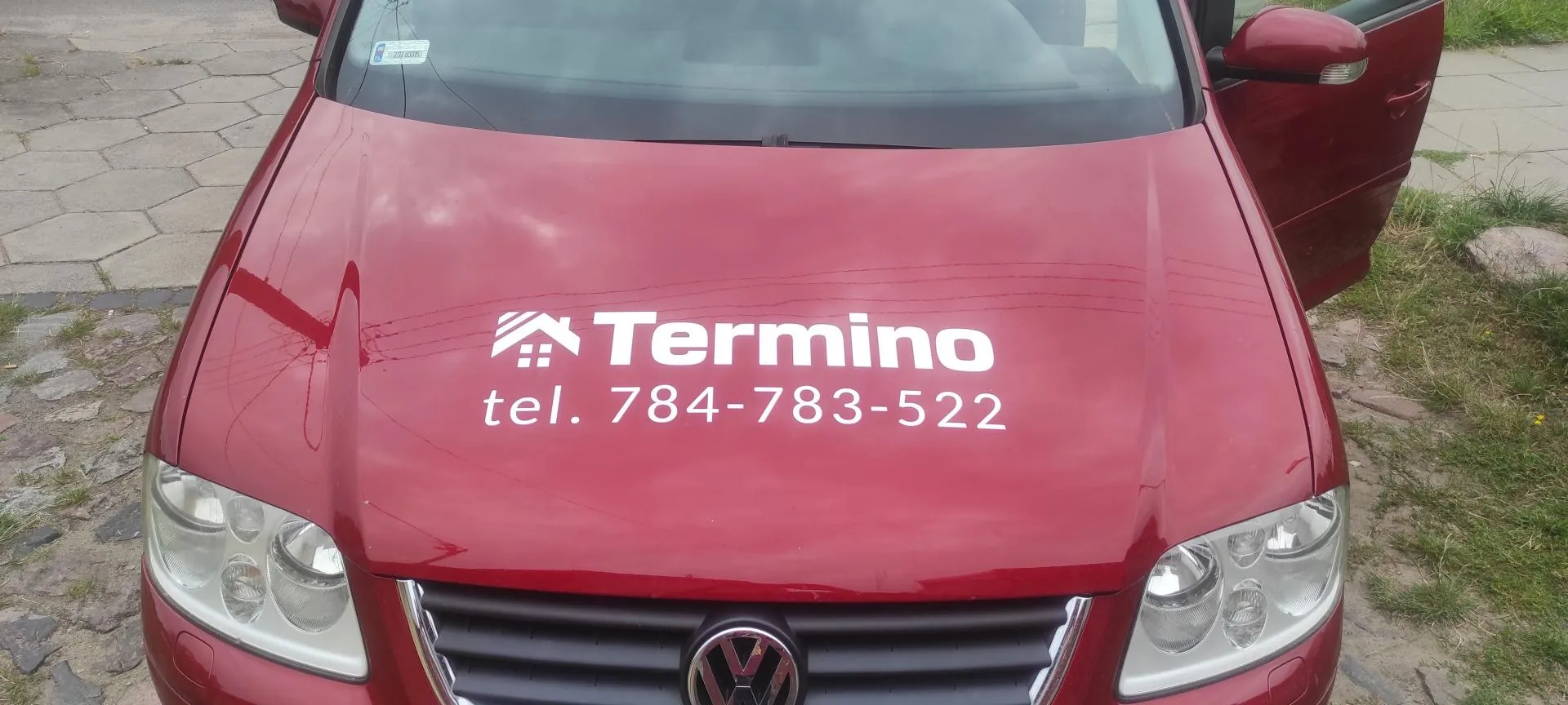 Oklejenie pojazdu dla Termino